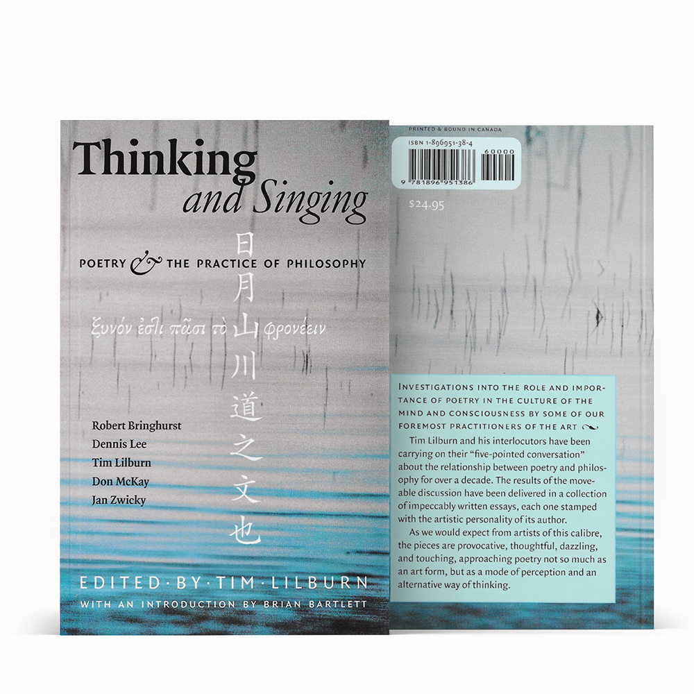 Thinking and Singing_Poetry & The Practice of Philosophy (Front and Back)